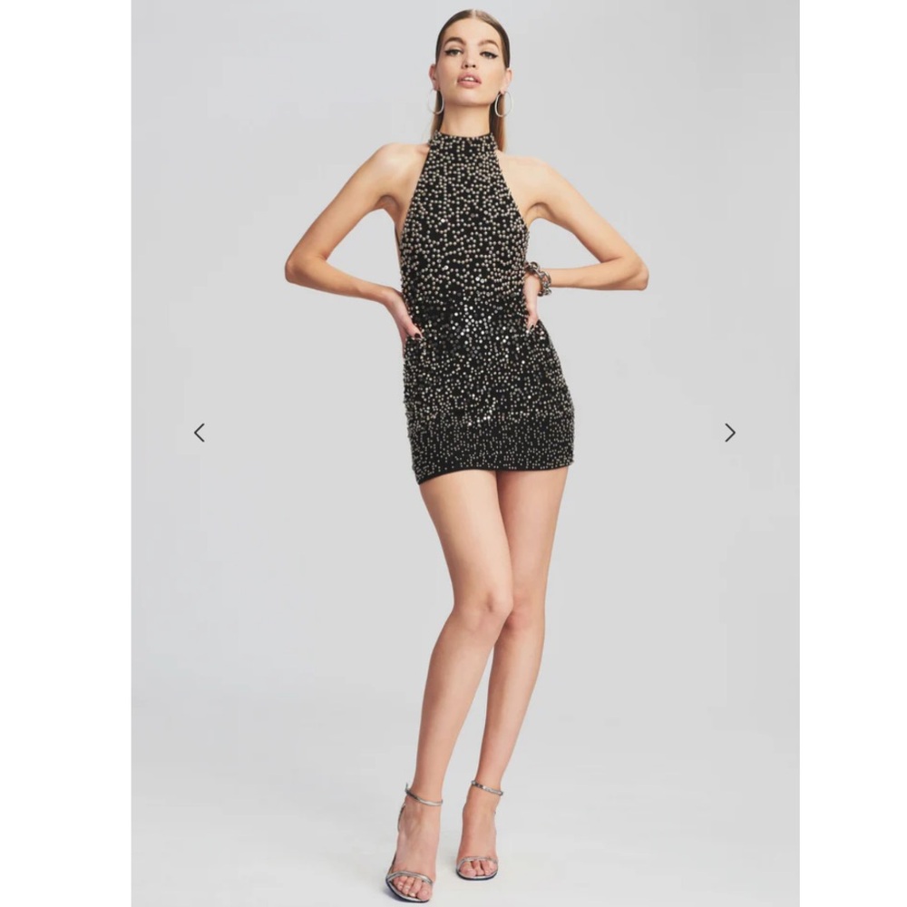 Retrofete Olivia Sequin Ombré Dress